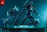 Hot Toys MMS672D50 Iron Man 2: Neon Tech Iron Man with Suit Up Gantry