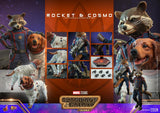 Hot Toys MMS708 Guardians of The Galaxy Vol. 3: Rocket and Cosmo