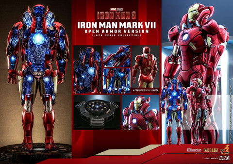 Hot Toys DS004D51 Iron Man 3: Iiron Man Mark VII (Open Armor Version)
